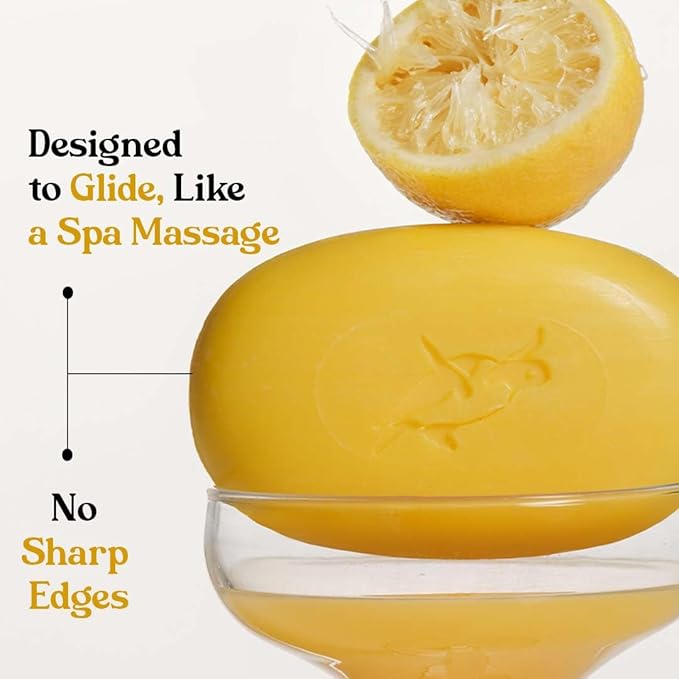 Elliqua Triple Milled Body Bar Soap – No.1 – Citrus & Herbal Musk – Made in USA – Vegan, Plastic-Free, Natural, Eco-Friendly, Long-Lasting, Cruelty-Free – No Parabens or Sulfates