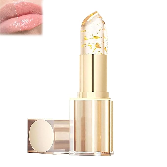 Consistent Lip Stick, Transferproof Color Changing Lipstick, Long Lasting & Moisturizing Glossy Shine Lip Gloss for Women (1pcs)