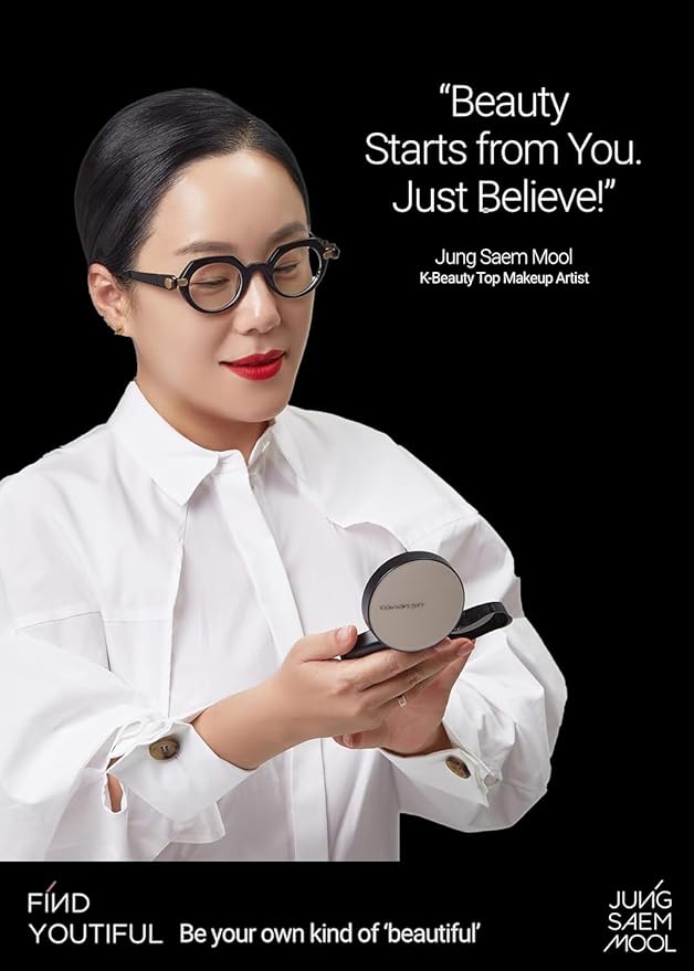 [JUNGSAEMMOOL OFFICIAL] Essential Skin Nuder Cushion (07 Medium) | Refill Only | Natural Finish | SPF50 Broad Spectrum | Makeup Artist Brand