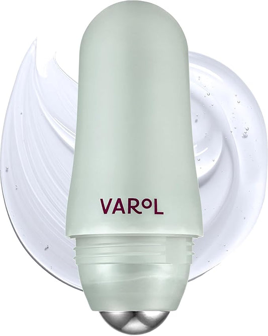 Ice Roll Serum for Face, Puffy Eyes, Under Eye Bags - Panthenol & Tannin for Hydrating, Pore Minimizing, Ice Roller for Puffiness, Redness, Dark Circles - Korean Skin Care & Gua Sha, 1.69 Fl Oz