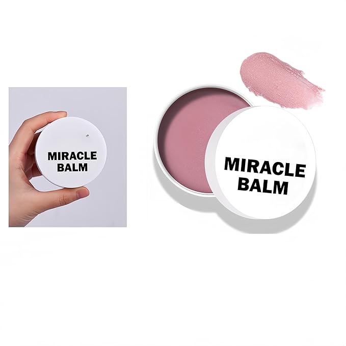 4 Color Multi Glow Blush BalmFace Makeup, Face Creamy Blush for Women Cheek Lip Eye, Lightweight & Blendable Color Blush Palette for All Skin Types(04 Pink Camellia)