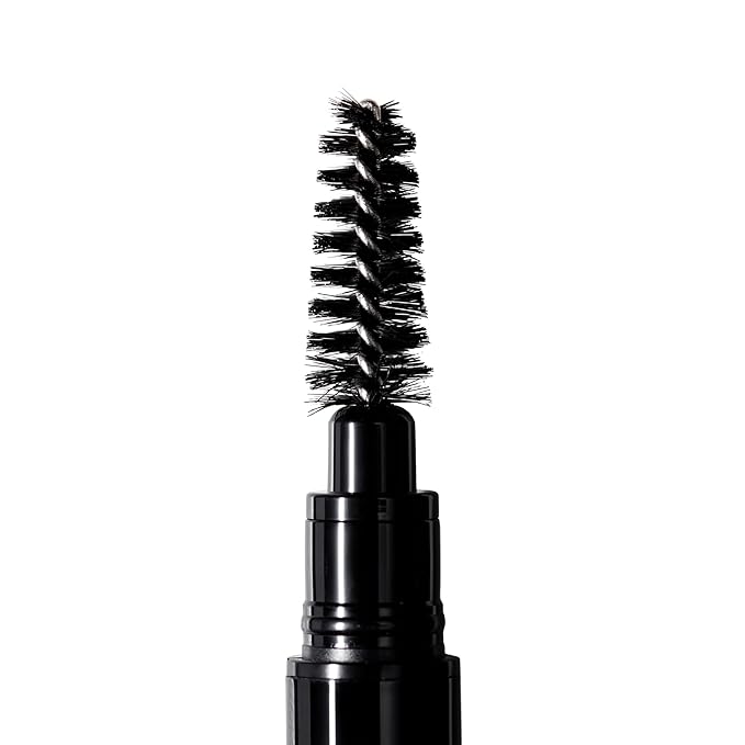 Arches and Halos 2 in 1 Defining Eyebrow Pencil and Powder - Brow Powder with Spoolie Brush - Shape and Fill for Natural Look - Mocha Blonde - .017 oz