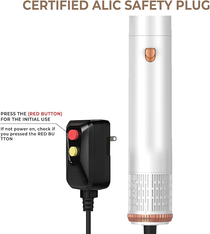 6 in 1 Hair Dryer Brush, Blow Dryer Brushies Ionic Hair Dryer, Oval Hot Air Brush, Hair Curler Straightener Magic Styler Autowrap Air Styler.
