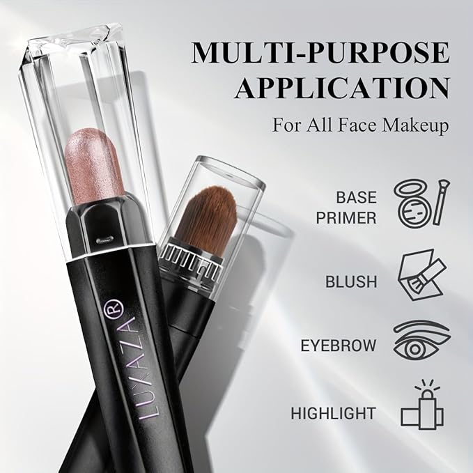 Classic 6PCS Neutral Eyeshadow Stick Makeup Set, Matte Cream Eye Shadow Eyeliner Brightener Pencil Crayon - Dusk Bloom