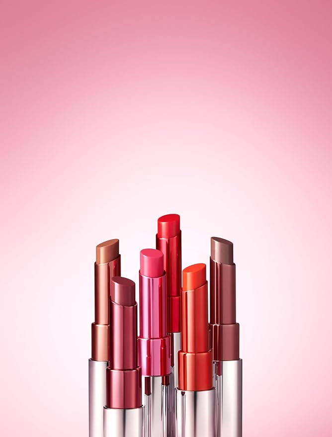 JUNG SAEM MOOL New Classic Glaze Lipstick 2.3g, High-Shine Slim Lipstick with Volumizing Menthol, Lightweight Non-Sticky Glassy Finish, Nourishing Lip Care, Korean Lip Makeup (Apple-Flirting)