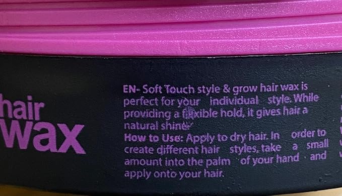 Soft Touch Hair Wax (Style & Grow #6)
