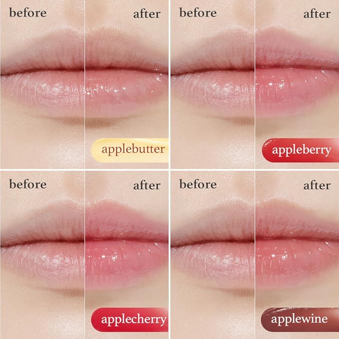 NOONI Vegan Applewine Lip Mask Overnight – Hydrating Lip Balm & Butter with Shea Butter & Vitamins | Soothing Moisturizer, Softening Treatment for Dry Lips, 0.42 oz
