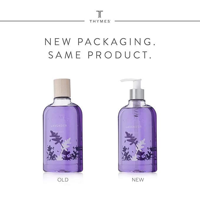 Thymes Body Wash with Pump - Liquid Soap for Bath and Shower - Body Soap - Skin Care - Scented Soap with Notes of Velvety Lavender, Warm Rosewood, Fresh Clary Sage, & Violet (Lavender, 9.25 fl oz)