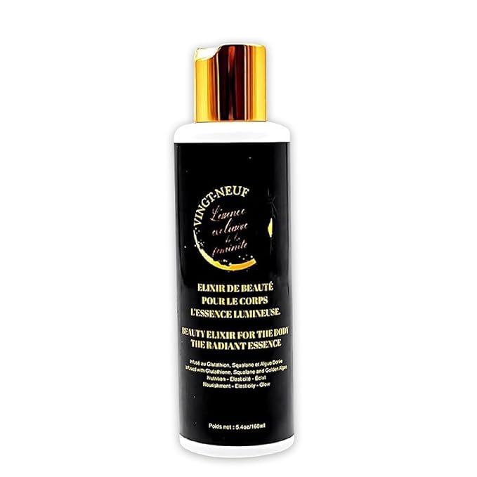 (29 Beauty Elixir – Glutathione Face & Body Oil | Brightening Skin Oil Deep Hydration & Even Tone | With Squalane, Jojoba, Argan & Carrot Oil | Vegan, Lightweight, Non-Greasy (160ml)