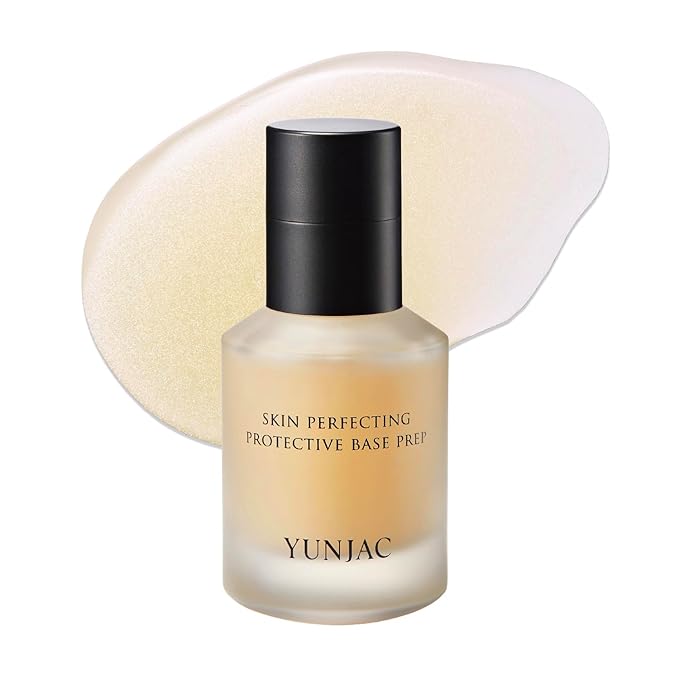 Base Prep (1.35 fl oz) – Grip Primer, Silicone-Free Makeup Base, Serum Texture for Radiant Skin Finish, Long-Lasting Makeup, with Rice Ferment, Ceramide, Niacinamide, Squalane
