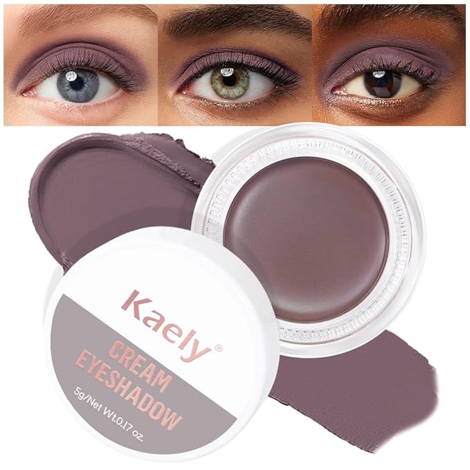 Single Cream Eye Shadow,Chocolate Nude Matte Natural Monochrome Eyeshadow Palette,Waterproof,Long Lasting Naturing-Looking,Vegan & Cruelty-Free,720