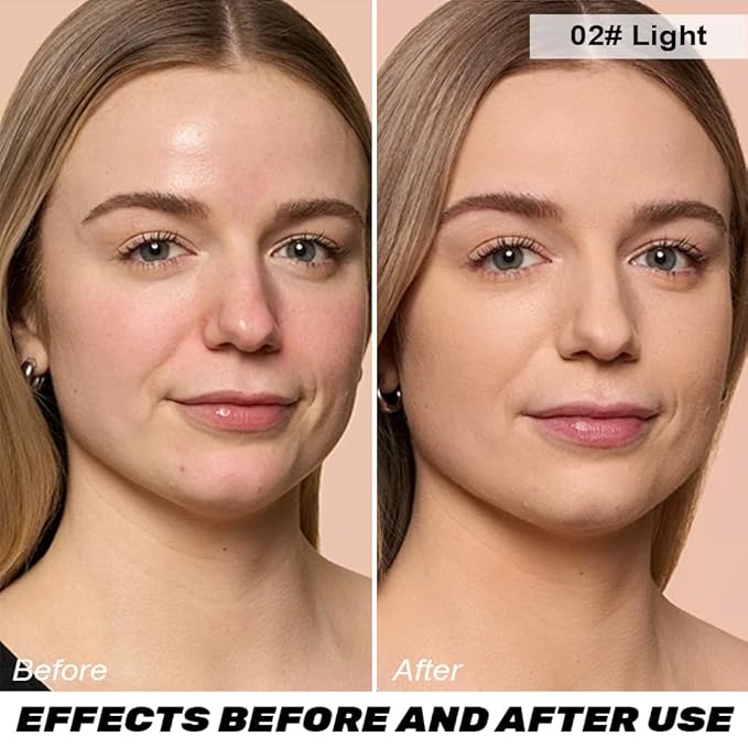 Pressed Matte Face Powder, Bake Foundation Makeup, Balance-n-Brighten & Color Correcting, Medium Light Fair Brown Concealer Base Mak up for Poreless Wrinkle Finishing, Shine Control