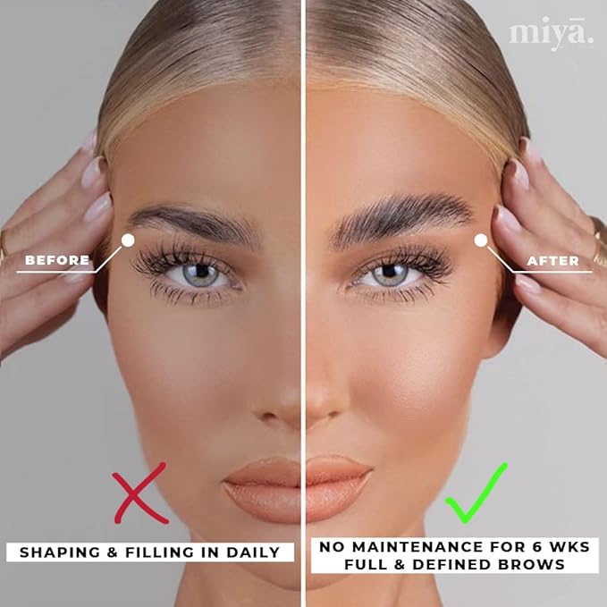 Brow Lamination Kit | Professional Eyebrow Lamination with Keratin | DIY Brow Lift Kit | Fuller, Thicker Brows for 6 weeks | Includes Easy to Use Instruction, Treatment Tools & Brushes