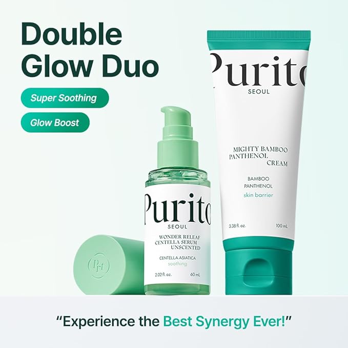 PURITO Panthenol 10% Post-Acne Cream | Moisturizer for Blemish Marks, Barrier Repair | Silicone-Free, Non-Comedogenic, Fragrance-Free, Vegan & Cruelty-free | Korean Skincare, 100mL 3.38 fl.oz