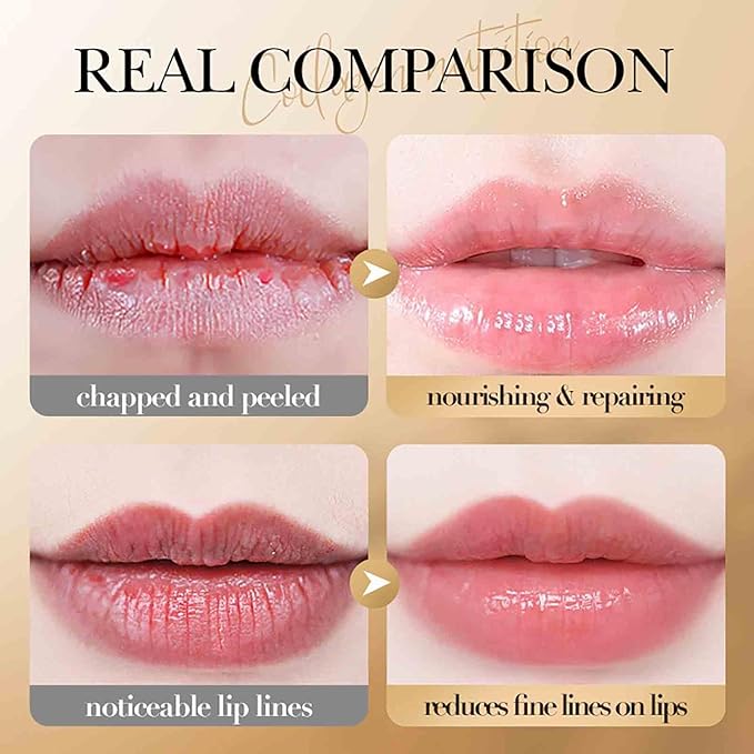 Hardpointing Color Changing Lipstick, Transferproof Color-Changing Lipstick Levira, Gold Crystal PH lipstick Color Changing, Long Lasting 24 Hours Moisturizing Glossy Shine Lip Gloss for Women (2pcs)
