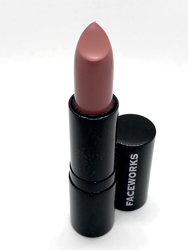 Hypoallergenic Lipstick for Sensitive Skin By FACEWORKS (Matte Naomi)
