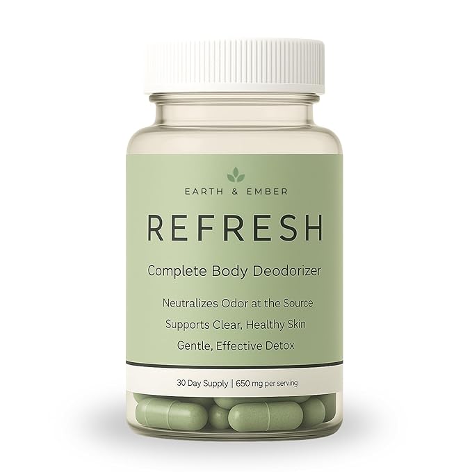 REFRESH – Internal Deodorant Supplement for Odor Control, Skin Health & Confidence Boost