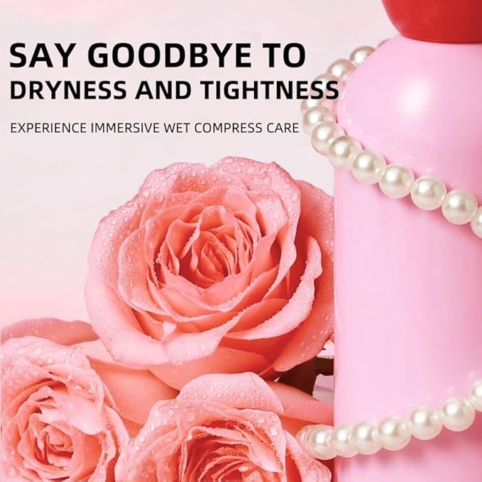 Rose Moisture-retaining Wet Compress Water 260ml Hydrating, Moisturizing, Toning and Wet Compress Water