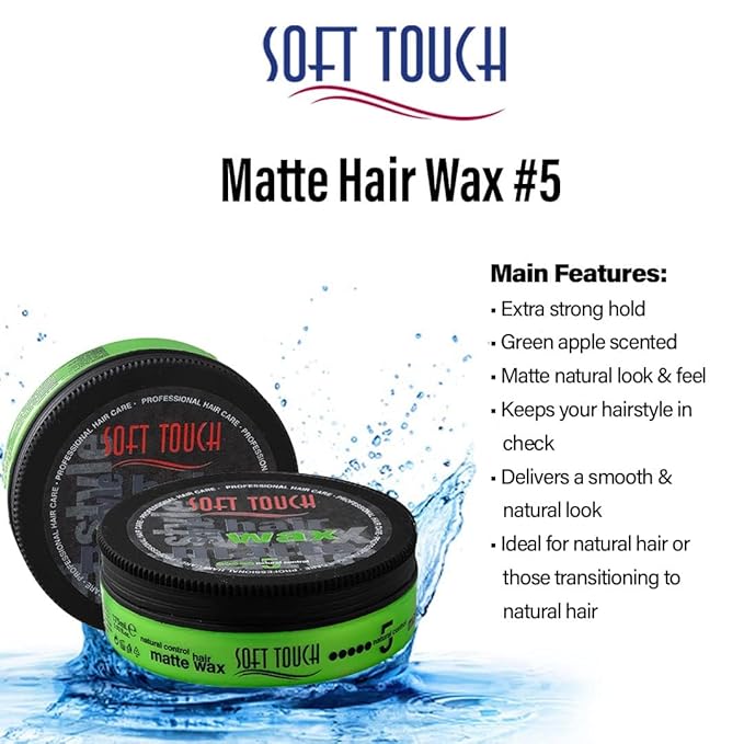 Soft Touch Hair Wax (Matte #5)