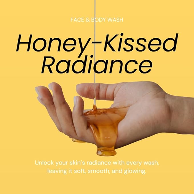 Shoneh Face & Body Wash – Natural Honey Extract [PH 5.5] – Suitable for ALL Skin Types