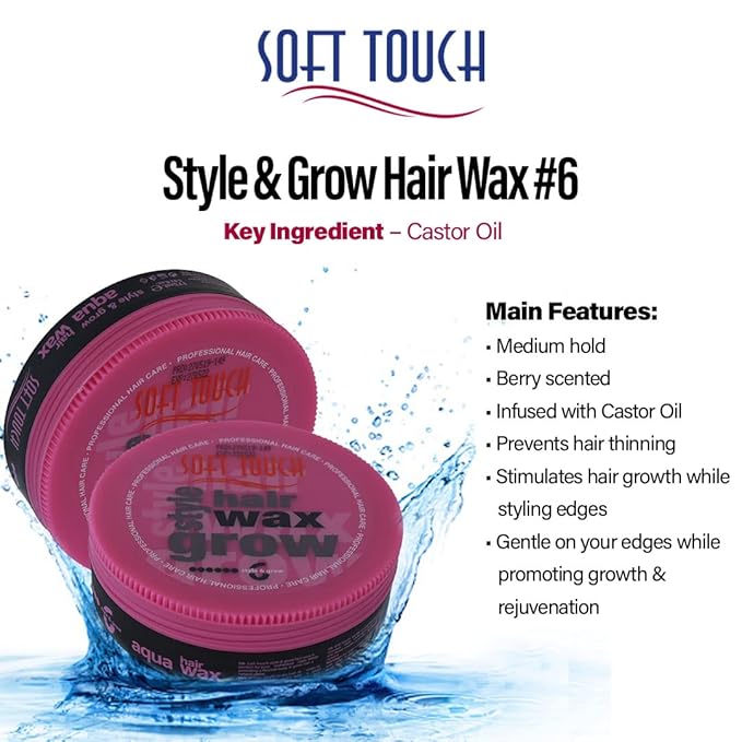 Soft Touch Hair Wax (Style & Grow #6)
