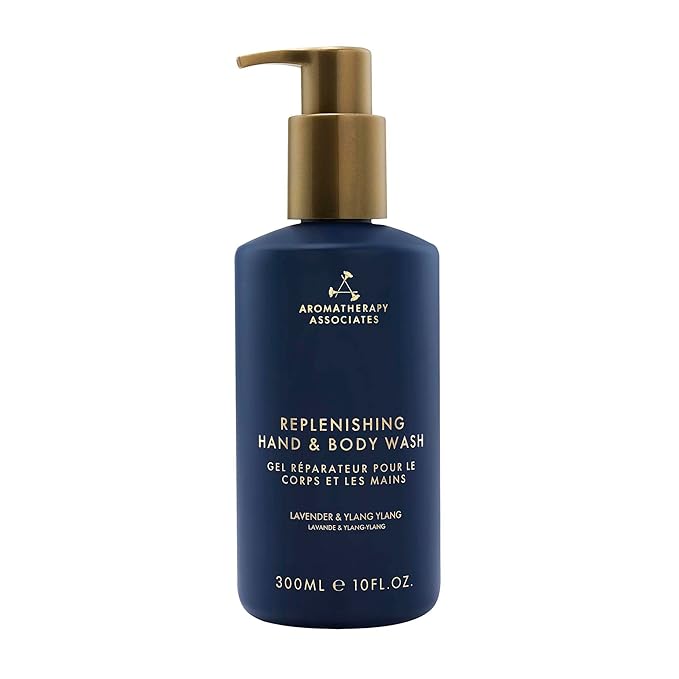 Aromatherapy Associates Balance Replenishing Hand and Body Wash – Fresh, Moisturizing Liquid Soap with Pump Dispenser, 10 fl oz