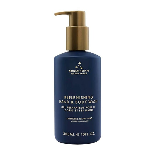 Aromatherapy Associates Balance Replenishing Hand and Body Wash – Fresh, Moisturizing Liquid Soap with Pump Dispenser, 10 fl oz