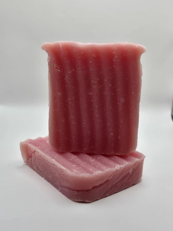 Tallow Soap (2 Pack) (Heavenly Honeysuckle) Handmade Grass Fed Beef Tallow Soap with Nourishing Oils