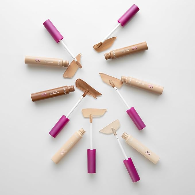 Lumene Under Eye Concealer - CC All-Over Hydrating Concealer with Medium Coverage - Multi-Tasking Under Eye Makeup Infused with Hyaluronic Acid with a Skin-Like Finish - 5 Deep Tan (0.3 fl oz)