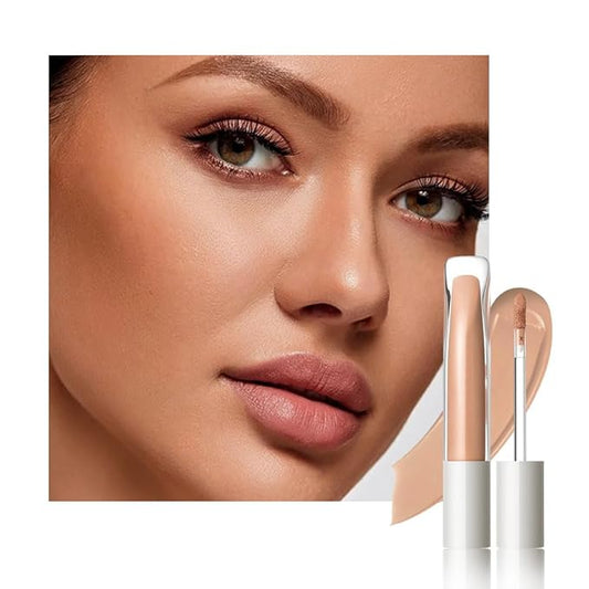 Kaely Liquid Concealer for Older Women, Under Eye Brightener Full Coverage Concealer for Dark Circles, Foundation Face Makeup Lightweight Waterproof, Color Corrector de ojeras, 09 Rich
