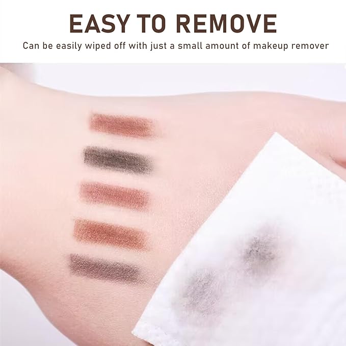 Eyebrow Pencils for Women,8 Pack Ash Gray Eye Brow Pencil Set,Retractable Definer Grey Eyebrow Pencil for Older Women Soft,Waterproof Sweatproof Long-Lasting,with Spoolie Brush,S5.