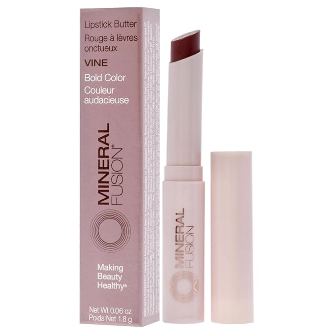 Mineral Fusion Lipstick Butter - Vine for Women - 0.06 oz Lipstick