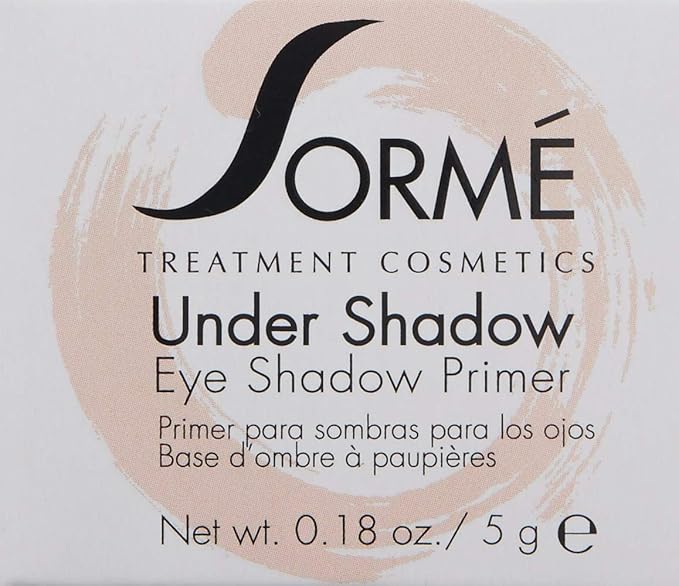 Sorme Cosmetics Eyeshadow Primer Under Shadow (0.18 oz), Hydrating Eye Primer Base for Crease Proof Eye Makeup, Under Eye Corrector, Cruelty Free Cream Eyelid & Under Eye Corrector
