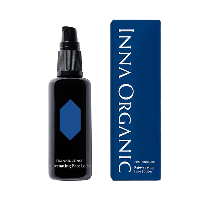 INNA ORGANIC Rejuvenating Lotion, Anti-aging, Wrinkle Care, Fine Lines & Tightening, EWG & COSMOS Certified | Chirstmas gift | Frankincense Essential Oils Infused Skin Care | Luxury Clean Beauty
