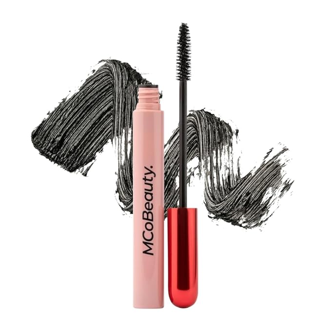 MCoBeauty - XtendLash Booster Serum Mascara - Black Tubing Mascara with Red Clover Flower Extract, Betaine and Peptides - Defines and Enhances the Look of Lashes - Eye Makeup