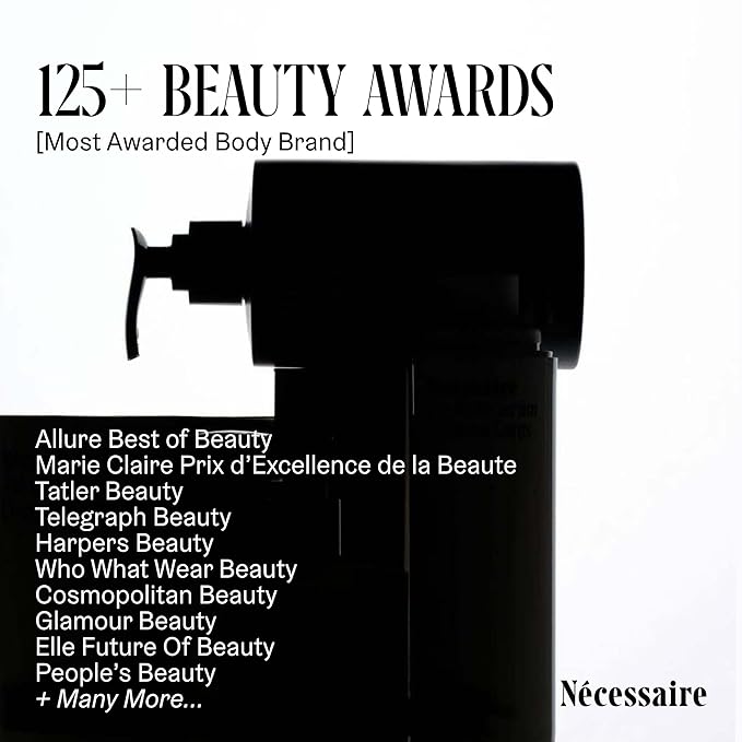 Nécessaire The Body Exfoliator. Eucalyptus. AHA/BHA/PHA. Resurface Skin. Smooth KP and Rough Patches. Hypoallergenic. Dermatologist-Tested. 180 ml / 6.1 fl oz