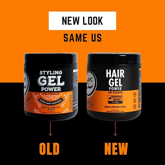 Rolda Power Styling Gel Hair Loss Control 17.6oz