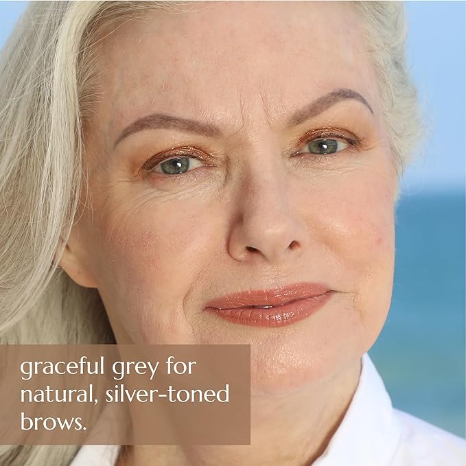 Chella Eye Brow Pencil – Easy-to-Use Brow Definer for Shaping, Filling & Blending – Long-Wear Grey Eyebrow Pencils for Women with Precise Tip (Grey)