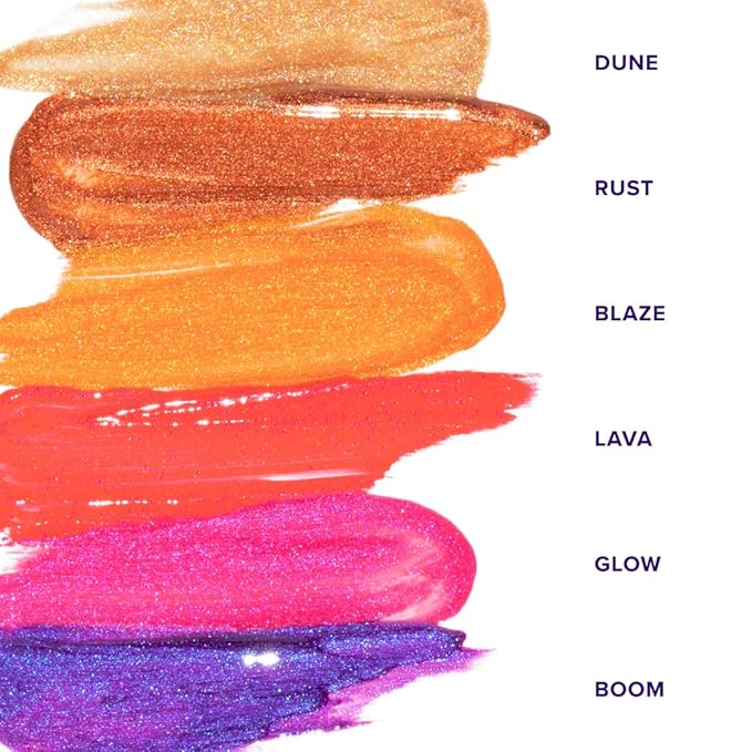 UNICORN SNOT Liquid Metal Lip Paint - Metallic Lip Gloss - Non-drying, Long-lasting Liquid Lipstick, Intense Pigment Color with Metallic Shimmer - Vegan, Cruelty-Free Makeup, Fiery Red (Lava)
