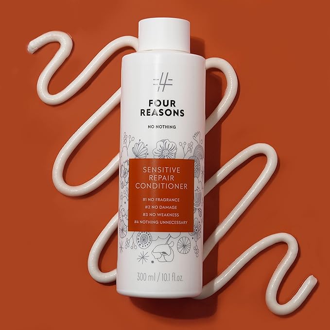 No nothing Very Sensitive - Repair Conditioner - 100% Vegan, Hypoallergenic, Fragrance Free, Paraben Free – 10.15 oz (New Packaging)