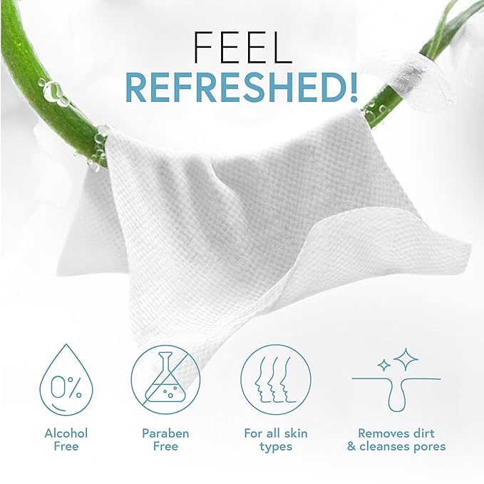 Travel Well Non-Woven Makeup Remover Wipes - Bulk Makeup Wipes Individually Wrapped & Travel Essentials - Aloe Infused Facial Cleansing - Pack of 500, Fresh Scent & Alcohol Free