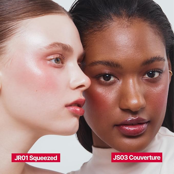 Glowy Jelly Pot + Keychain SET | Dewy Jelly Lip & Blush Color, Tinted Glow Jelly Balm, Dewy Buildable Finish – Sugar Coat (Coral Pink) | 0.14 oz