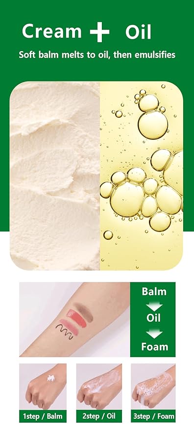 Heartleaf Deep Cleansing Balm – Soothing Makeup Remover with Houttuynia Cordata – For Sensitive & Oily Skin – 1.76FI Oz.