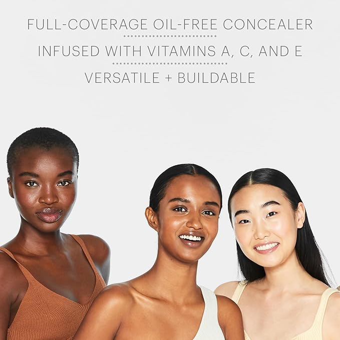 Glo Skin Beauty Oil-Free Camouflage Concealer - Correct and Conceal Imperfections, Blemishes & Dark Spots, Nourishing Makeup for a More Even Complexion (Sand)