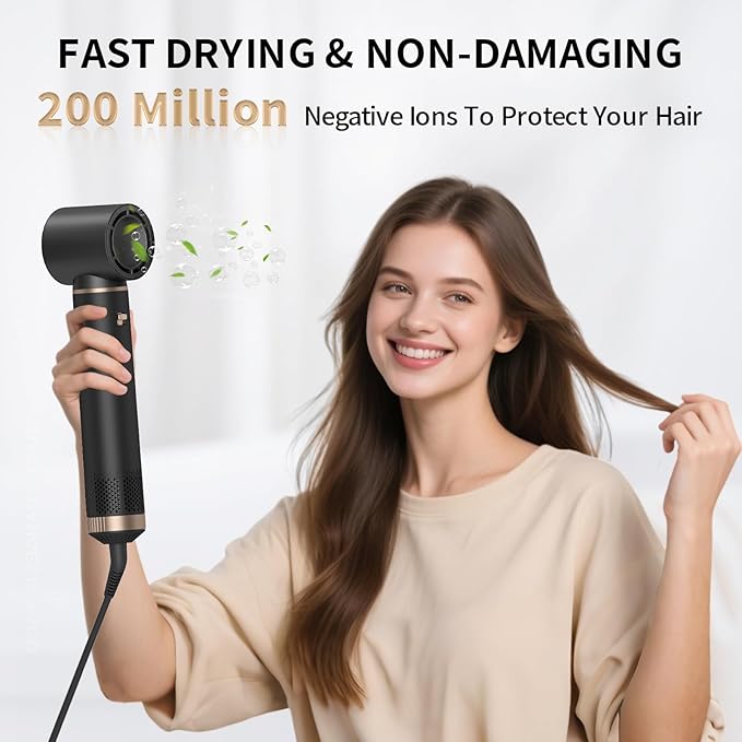 5 in 1 Blow Dryer Brush Ionic Hot Air Styler Hair Dryer Brush Blow Dryer Set Air Curling Wrap Style
