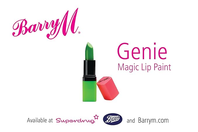 Barry M Cosmetics - Lip Paint - Color Change Lipstick - Genie - Made In the U.K.