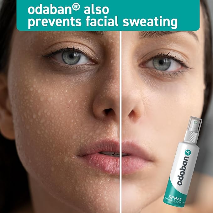odaban antiperspirant deodorant, clinical strenght & protection, deodorant for men & women for excissive sweating, fragrance-free 1 oz (Pack Of 1)