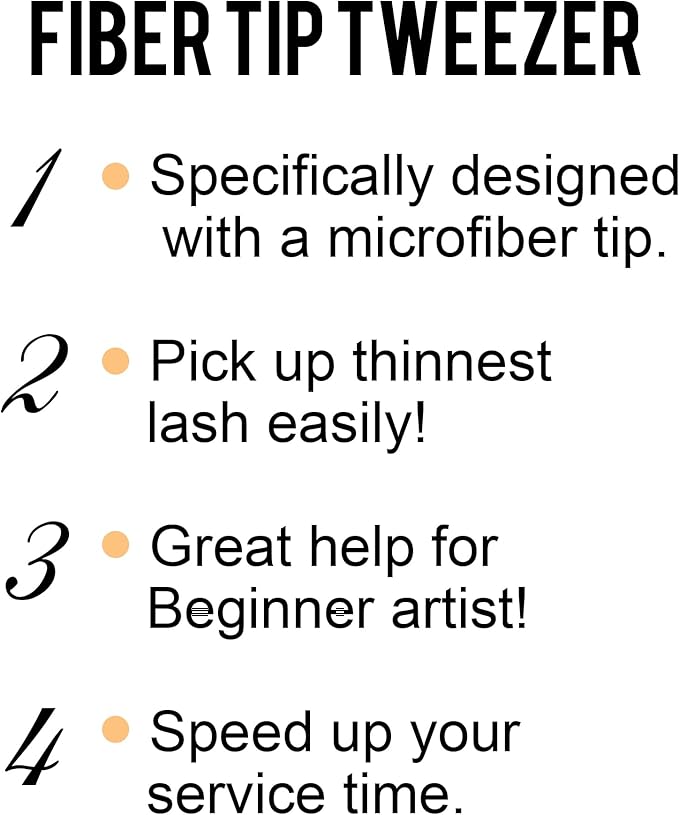 Fiber Tip Lash Tweezers For Eyelash Extension 4 Pcs Tweezers Professional Artist Tech Work Kit Tools,Best Volume Eyelash Lashes Extensions Precision Volume Boot 90 45 Degree(Titanium black)
