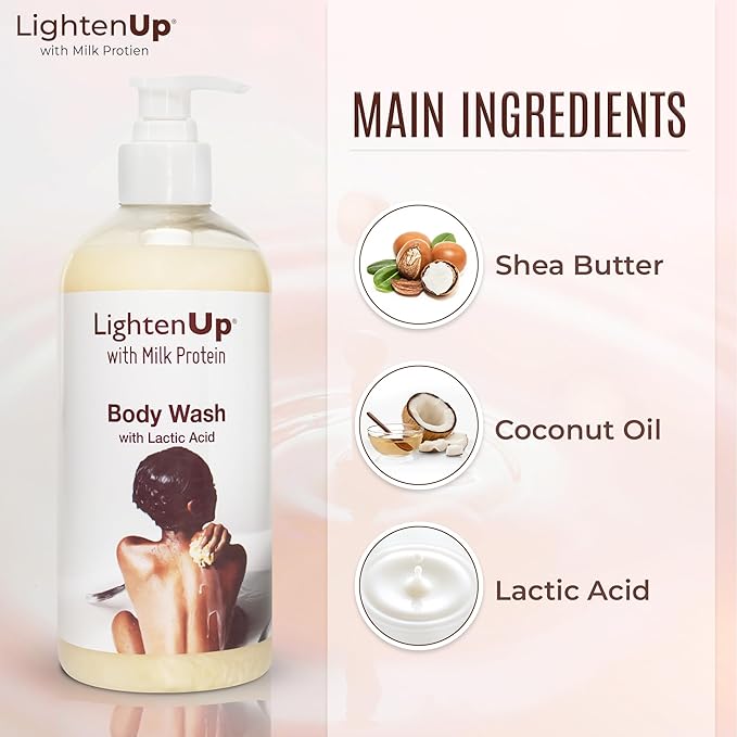 OMIC Lighten-Up LightenUp Milk Protein Shower Gel 500 ml…
