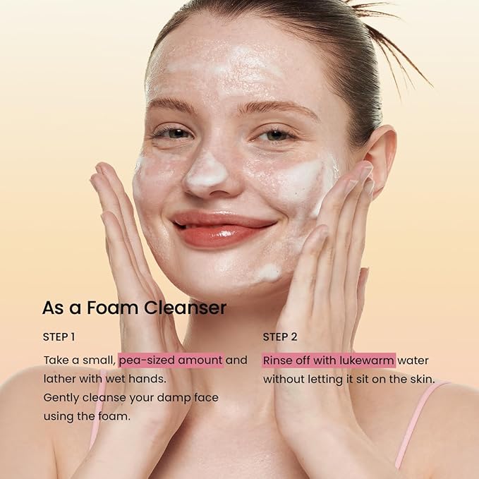BIODANCE Collagen Mask To Foam Cleanser, Face Wash for Women, 2-in-1 Pore Mask and Hydrating Foaming Facial Cleanser for Sensitive Skin, Oily Skin, Korean Skincareㅣ5.07 fl. oz. (150 ml)